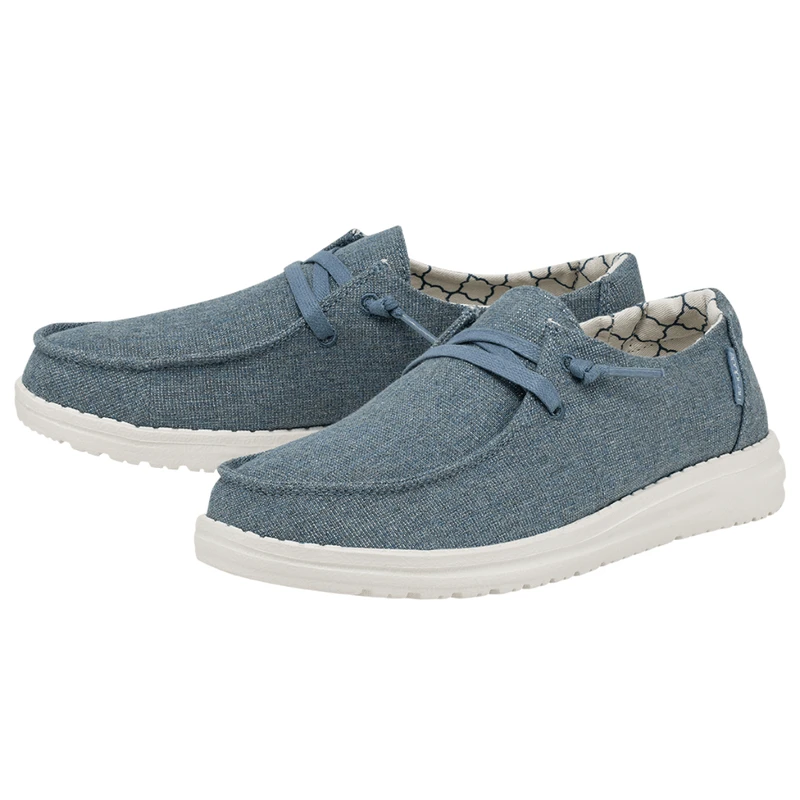 Hey Dude Wendy Chambray Shoe - Women's 3 Hey Dude Wendy Chambray Shoe - Women's - Image 3