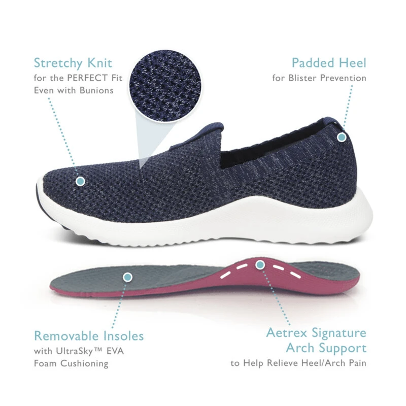 Aetrex Angie Arch Support Sneaker - Women's 6 Aetrex Angie Arch Support Sneaker - Women's - Image 6