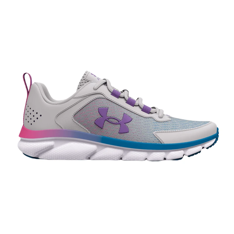 Under Armour Grade School Assert 9 Wide Running Shoe - Girls' 2 Under Armour Grade School Assert 9 Wide Running Shoe - Girls' - Image 2