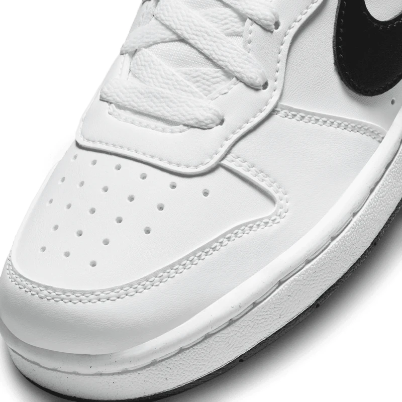 Nike Court Borough Low Recraft Shoe - Youth 6 Nike Court Borough Low Recraft Shoe - Youth - Image 6