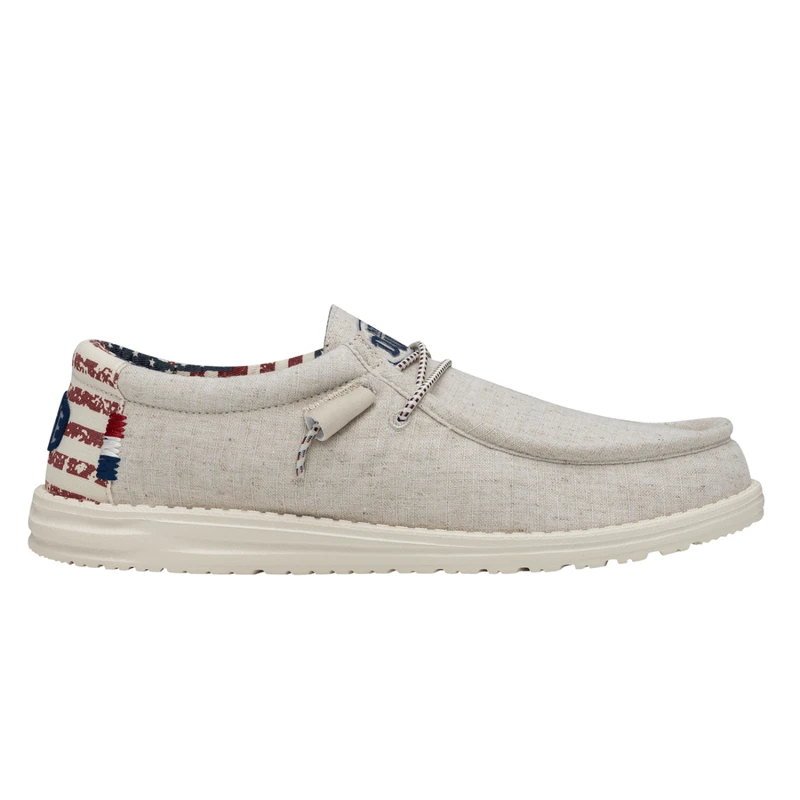 Hey Dude Wally Patriotic Shoe - Men's 5 Hey Dude Wally Patriotic Shoe - Men's - Image 5