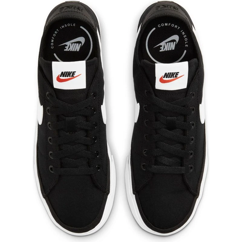 Nike Court Legacy Canvas Shoe - Women's 4 Nike Court Legacy Canvas Shoe - Women's - Image 4